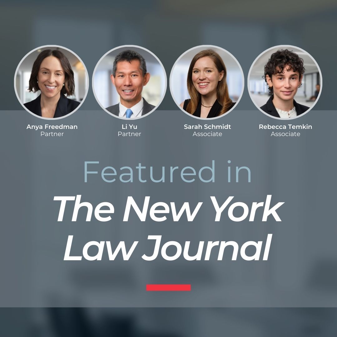 Anya Freedman, Li Yu, Sarah Schmidt, and Rebecca Temkin Assess Strategic Affirmative Litigation to Advance NYC Mayor’s Economic Agenda in <em>The New York Law Journal</em>